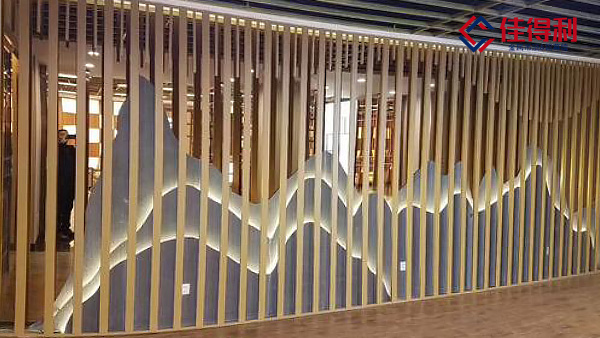 弧形造型鋁方通3