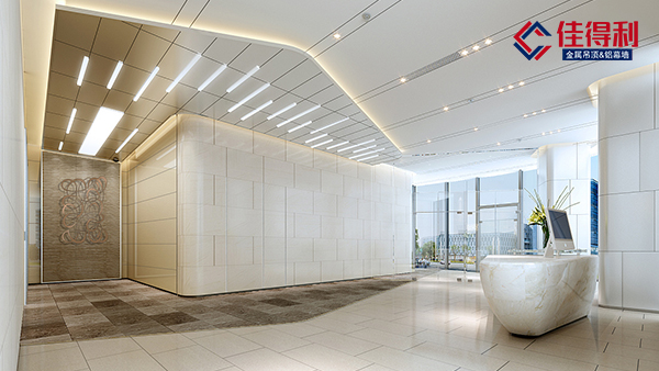 鋁礦棉復合板為什么成為受歡迎的工裝吊頂鋁扣板